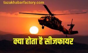 सीजफायर क्या है? 